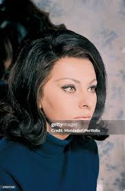 Close-up of Italian actress Sophia Loren in a scene from the film... News  Photo