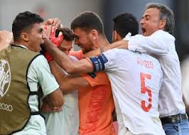 Los de luis enrique lograron el pase a octavos de la eurocopa tras una contundente victoria frente a. Bem2pywgfpga3m