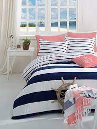 Bekata Marmaris Perfect Design Nautical Bedding Set 10 Https Www Amazon Com Dp B07533z Blue Bedroom Decor Navy Blue Bedroom Decor Nautical Bedding Sets