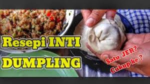 Sebelum boleh makan bekal nasi pada waktu tengahari,sarapan seperti resepi pulut inti manis nilah. How To Make Gyoza Filling Homemade Dumpling Wrappers Cara Membuat Inti Wantan 0053 Youtube