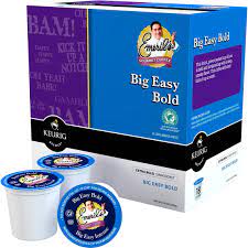 They take only moments to brew, so it's easy and convenient to enjoy all your favorite roasts and flavors at home. Emeril S Big Easy Bold Extra Bold Dark Roast Coffee Keurig K Cup Pods 18 Ct Beverages Coffee Food Gifts Shop The Exchange