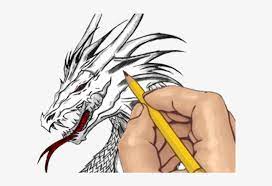 I was looking through my dragonology handbook the other day and got. Drawn Dragon Cool Dragon Drawing In Pencil Png Image Transparent Png Free Download On Seekpng