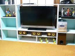 カラーボックスで作る 格安なテレビ台 私の青空 カラーボックス テレビ台 手作り インテリア 収納