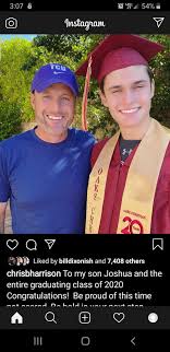 Here's everything we know about him. Chris Harrison S Son Josh Is A High School Graduate From Pilot Pete S Alma Mater Oaks Christian Thebachelor