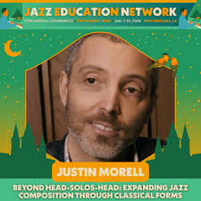 Brad Goode presents his clinic "Jazz Is Not a Language: Critical Thinking  vs. Imitative Learning in Jazz Education"