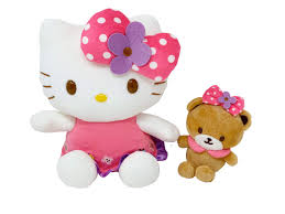 Sanrio Jp Hello Kitty Plush Toy With Munch Baby Teddy Bear Limited Edition Buy Online In Cayman Islands At Cayman Desertcart Com Productid 184090672