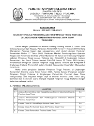 Contoh soal assessment promosi jabatan pns pdf kumpulan soal pelajaran 3. Pengumuman Seleksi Terbuka Jpt Pratama Provinsi Jawa Timur Tahun 2021 Pdf
