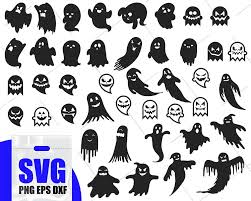 Ghost Svg Halloween Svg Spooky Cute Svg Halloween Svg Trick Or Treat Svg Scary Svg Cute Ghost Ghost Silhouette Ghost Tattoo Cute Ghost