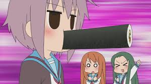 Yuki Nagato Nom Nom Nom Gif Animation By Kyoflameashhylden On Deviantart He is also grizz's archenemy. yuki nagato nom nom nom gif