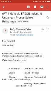 Selain bisa menyalurkan kerja ke pt. Pt Indonesia Epson Industry Loker Via Email Dan Jobstreet Random Email Loker