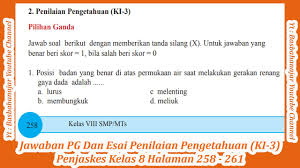 We did not find results for: Penyelesaian Soal Penjas Kls 8 Tentang Aktivitas Air Jawabanku Id