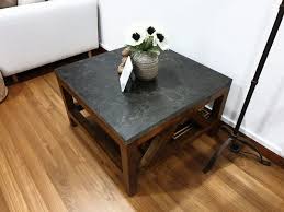 Save to favorites montana 50x14 live edge console table. Crate And Barrel Blue Stone Coffee Table Furniture Home Living Furniture Tables Sets On Carousell