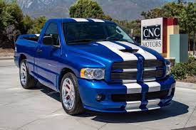 It was introduced at the january 2002 north american international auto show, but was not put into production until 2004. The Dodge Ram Srt 10 Is A Hilariously Powerful Truck