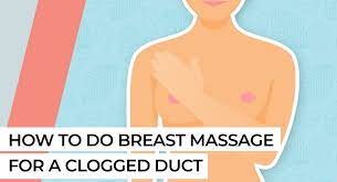 Nov 13, 2018 · pack the past onto the breast on top of the lump, extending it out around the lump an inch or so. How To Do Breast Massage For A Clogged Duct Video Babycenter