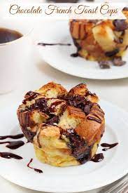 Overnight Chocolate French Toast Cups Recipe Chocolate French Toast Breakfast Brunch Recipes Breakfast Treats