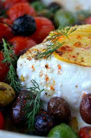 Simple Greek Style Baked Fish The View From Great Island Baked Fish Mediterranean Recipes Halibut Recipes