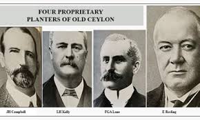 Lionel Wendt, Count de Mauny, David Paynter and Raman