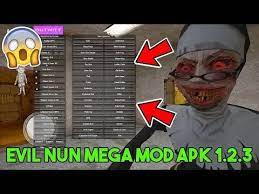 Download Evil Nun Mega Mod Apk 1 2 3 Kill Nun Teleport Nun Can T Attack Noclip Unlimited Gum Item Spawner Clone Nun And More Downlo Evil Evil Games Nuns