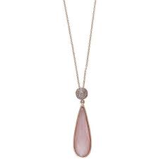 Effy Rose Quartz Mother Of Pearl Diamond And 14k Pendant Necklace Rose Quartz Jewelry Pendant Necklace Diamond Pendant Jewelry