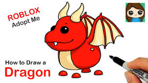 Adopt me shadow dragon coloring pages. How To Draw A Dragon Roblox Adopt Me Pet Youtube