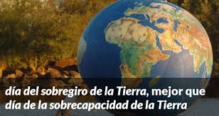 Frases para el dia de la tierra en ingles. Fundeurae En Twitter La Expresion Dia Del Sobregiro De La Tierra Es Preferible A La Alternativa Dia De La Sobrecapacidad De La Tierra Como Traduccion Del Ingles Earth Overshoot Day Recofundeu Https T Co 69vnzsnnuj
