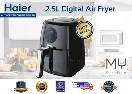 Share your favorite recipes and tips and gain some inspiration. My Online Store Haier 2 5l Digital Air Fryer Ha Af253 Touch Control Panel Led Facebook