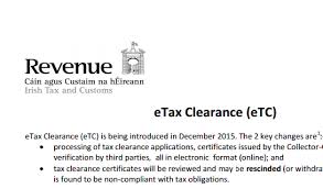 Use form iht30 to apply for a clearance certificate, showing you have paid all the inheritance tax due. Tax Clearance Goes Electronic Chartered Certified Accountants Taxation Financial Advice Buncrana