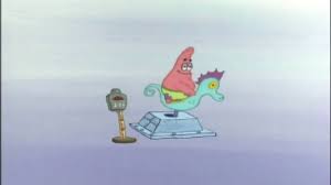 Patrick Star Riding A Seahorse | Know Your Meme