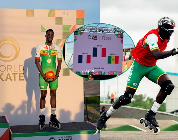 Sénégal double podium au Mondial Roller
