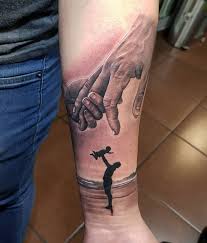 Father And Son Tattoo Aile Dovmeleri El Dovmeleri Karizmatik Dovmeler