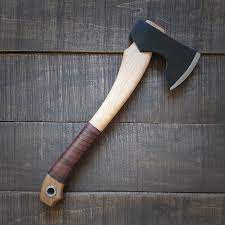Viking Axe Bushcraft Camping Tool Hand Forged Forest Etsy Bushcraft Axe Viking Axe Axe Handle