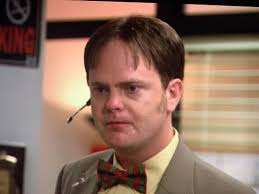 Hot take: I thought Jim throwing the snowball in Dwight's face went too  far. : r/DunderMifflin