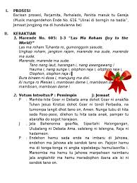 Liturgi natal sekolah minggu hkbp solo 2014. The Romp Family Paling Baru Liturgi Natal Parhalado Bahasa Batak