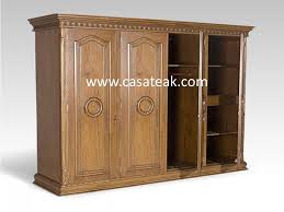 Royal Teak Wardrobe Wrd 23 05 Teak Wood Furniture Malaysia Manufacturer Retailer Wood Wardrobe Design Almirah Designs Wardrobe Door Designs