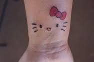Hello Kitty Tattoos 12 Hello Kitty Tattoos Tattoos Cat Tattoo