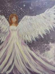 Amy Guardian Angel By Berini Silcock Angel Painting Angel Art Angel Drawing