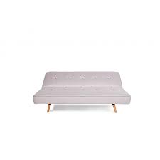 Tati, canapés convertibles, clic clacs et canapés d'angle à bas prix ! Banquette Convertible Beige Boutons Colores Maegan Canape Convertible Pas Cher