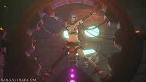 Try not to cum while Jinx endures rough bondage