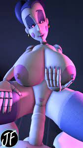 1girls 3d 3d (artwork) 3d model baby (fnafsl) ballora ballora  (fnafsl) ballora (spiderjunior10) bed bedroom circus baby circus baby (fnaf)  female five nights at freddy's five nights at freddy's: