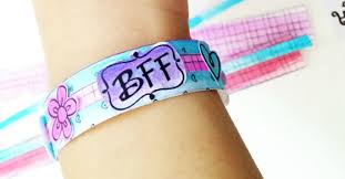 They develop imagination, teach a kid to be accurate and attentive. Color Make Bff Paper Bracelets Printable Kids Activities Blog