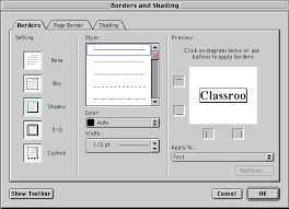 Page color to add a splash of excitement to your document, change the background or color of the page with the page color button. Orientation Borders And Shading In Microsoft Word Document