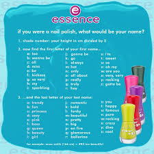 Essence Colour Name Generator Http Www Essence Eu Funny Names Polish Names Name Generator