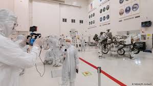 Mars science laboratory is in development for a launch opportunity in 2009, a landing on mars in 2010 and investigation of that planet's past or present ability to sustain microbial life. Nasa S Rover Perseverance On The Way To Mars All Media Content Dw 17 02 2021