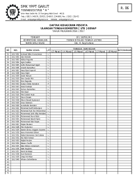 Check spelling or type a new query. Absensi Tingkat 10 Uts Genap Duta Fajar Ramadhan Academia Edu