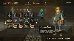 Full Legend Of Zelda Breath Of The Wild Recipe Book With Meals And Elixirs Zelda Breath Breath Of The Wild Legend Of Zelda
