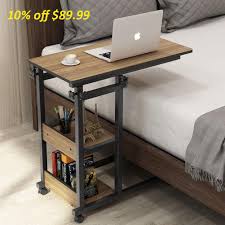 301 Tribesigns Snack Side Table Mobile End Table Height Adjustable Bedside Table 2020 Ev Icin Mobilya Mobilya Fikirleri