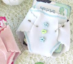 How to make baby shower invitations. Baby Shower Diaper Invitations