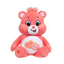 Care Bears | Love-A-Lot Bear 22cm Bean Plush | Collectable Cute Plush Toy,  Cuddly