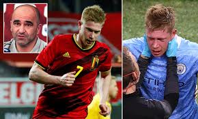 The big belgian was subbed off in the 57′, replaced. Kevin De Bruyne To Miss Belgium S Euro 2020 Opener Against Russia Daily Mail Online