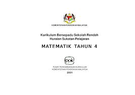 Fokus dskp matematik tingkatan 4. Huraian Sukatan Pelajaran Matematik Tahun 4